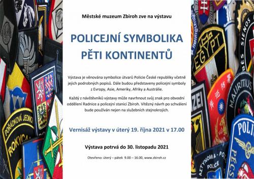 Policejní symbolika pěti kontinentů 